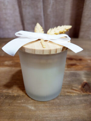 Vaso tapa madera